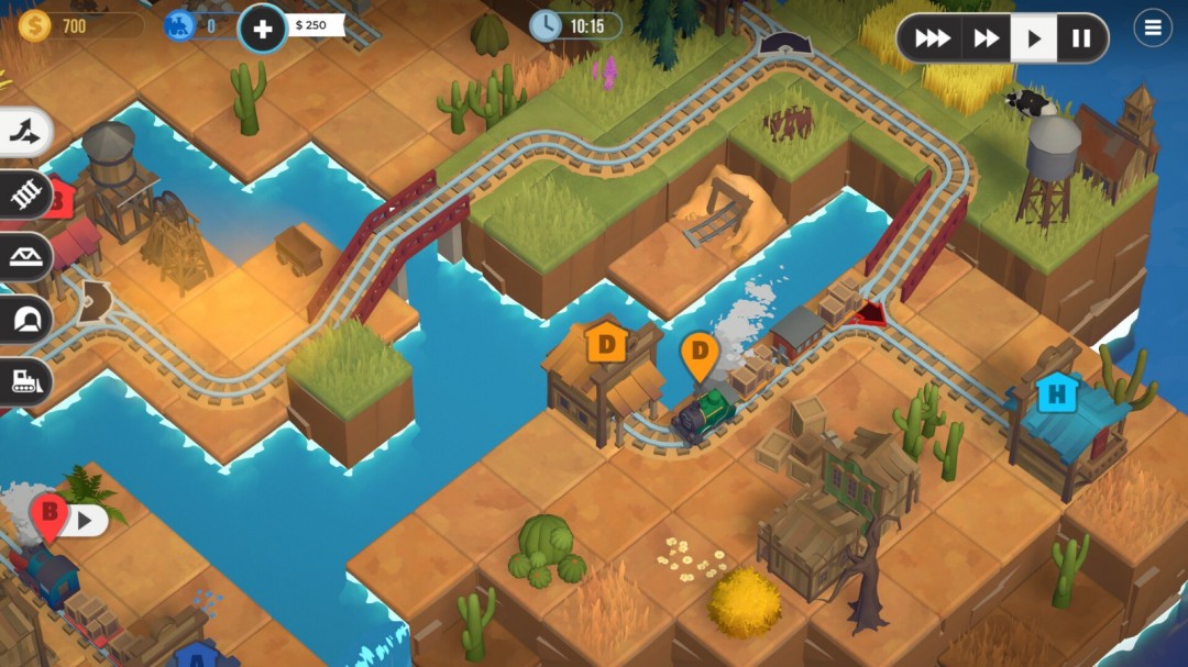 轨道策略解谜游戏《火车山谷3》Steam页面开放，发售日期待定！