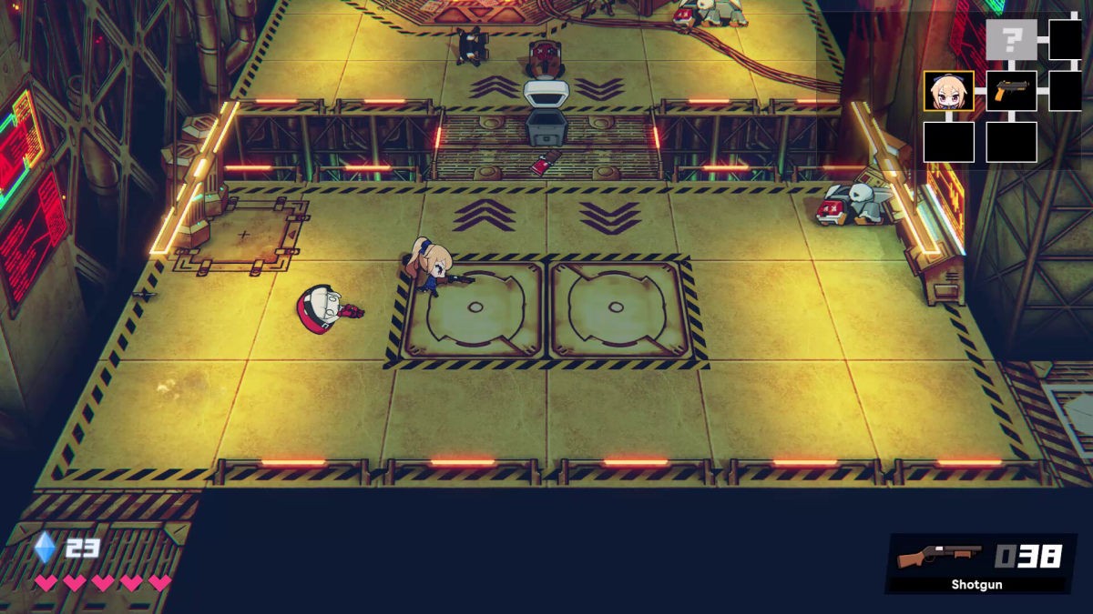 2.5D动作射击新游 《Gunner-chan!》Steam页面上线！