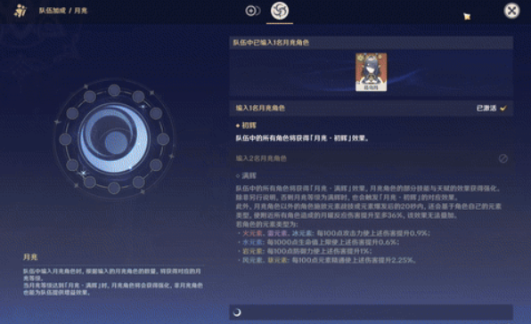 原神月兆增益效果是什么-月兆增益效果介绍