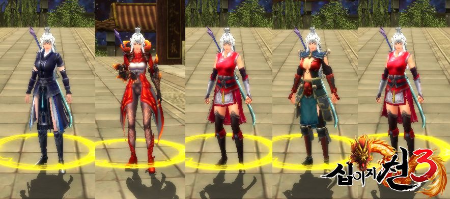 武侠MMORPG《十二之天叁》进军韩国市场 新地图曝光！