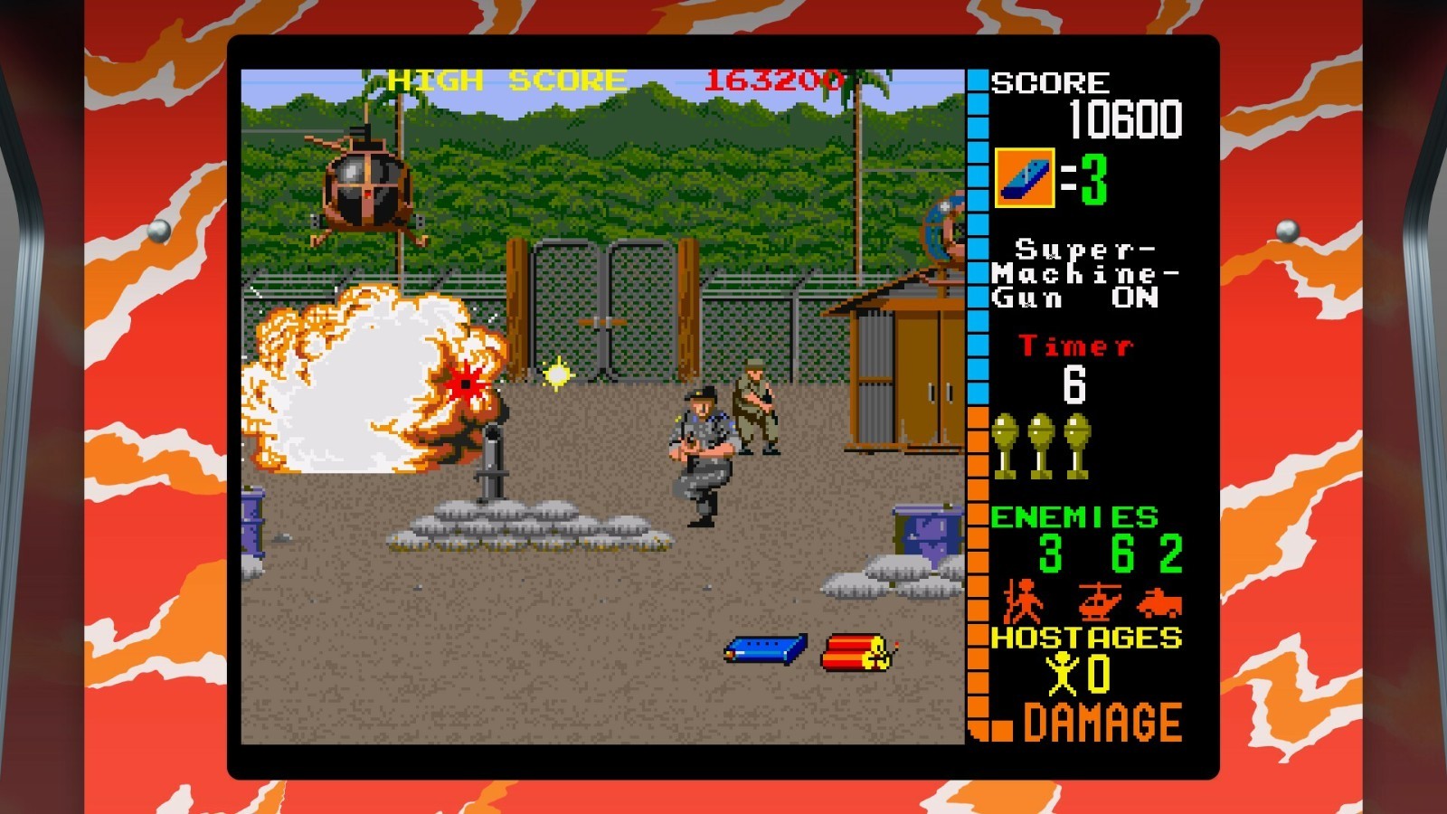 经典街机游戏《Operation Night Strikers》Steam页面开放，明年发售！