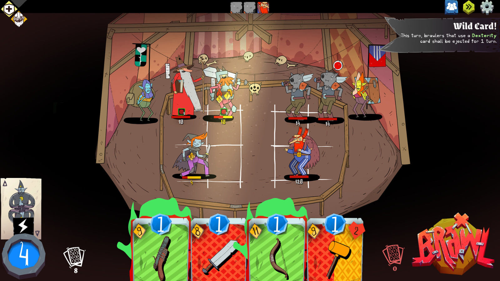 肉鸽卡牌游戏《Bramble Royale: A Meteorfall Story》Steam页面上线，明年正式发售！