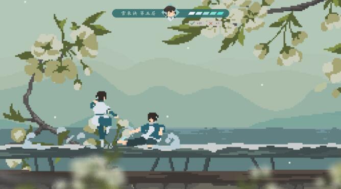 3月15日简短轻松的国风动作游戏《月白》Steam页面上线