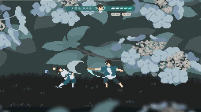 3月15日简短轻松的国风动作游戏《月白》Steam页面上线