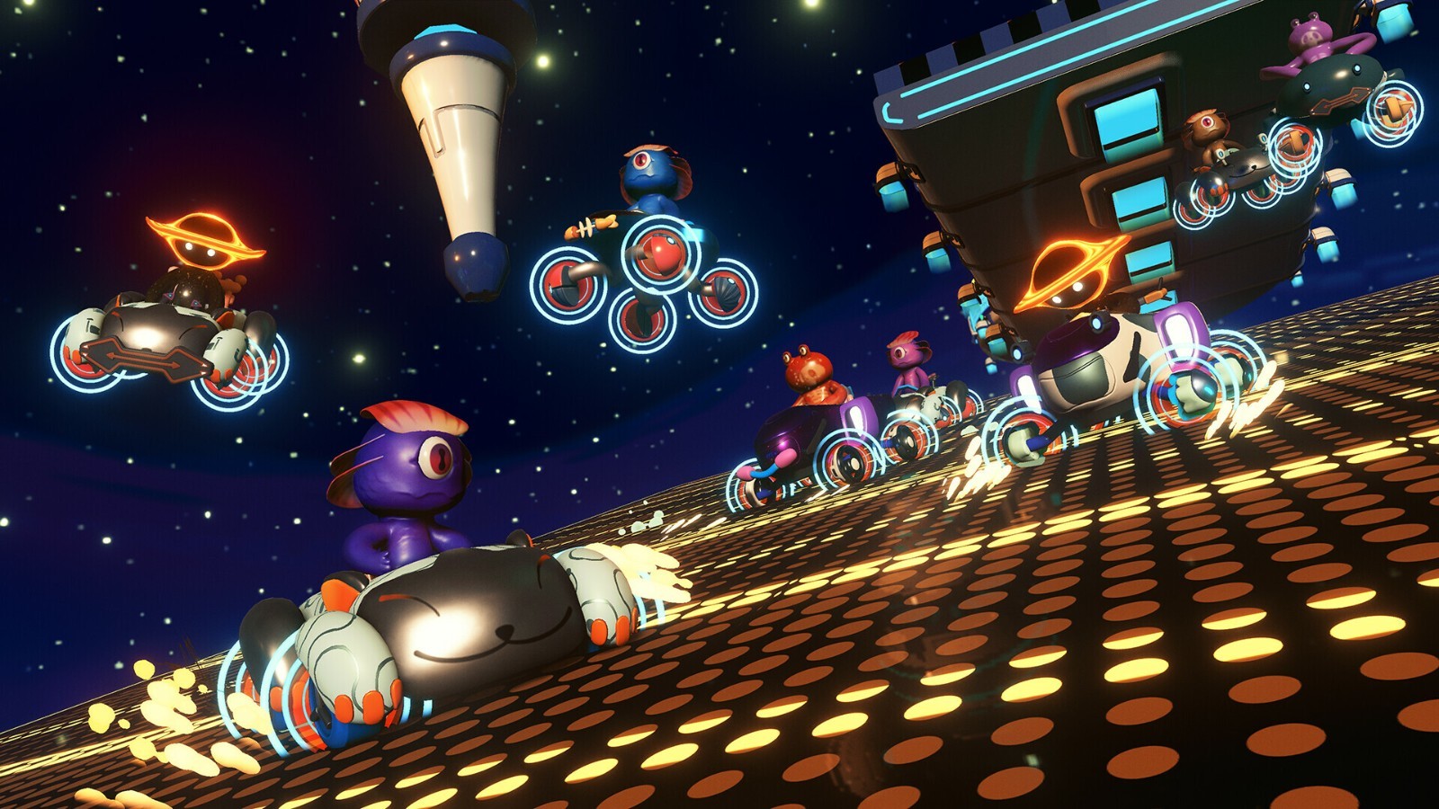多人赛车游戏《Cosmic Royale》Steam页面开放，支持简中！