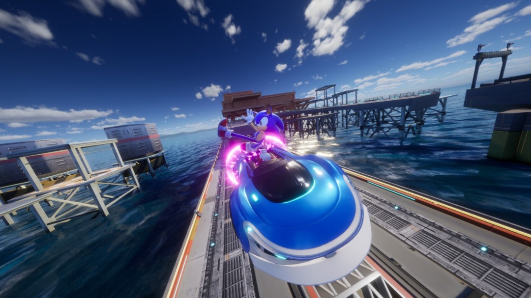 竞速游戏《索尼克赛车 交叉世界》Steam页面，发售日期待定！