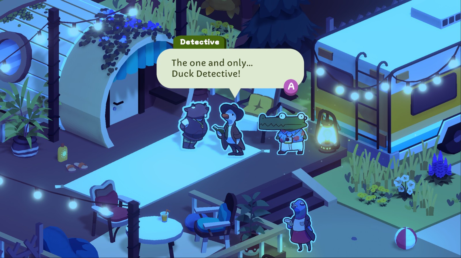 温馨推理游戏《鸭鸭侦探》Steam页面上线，明年发售！