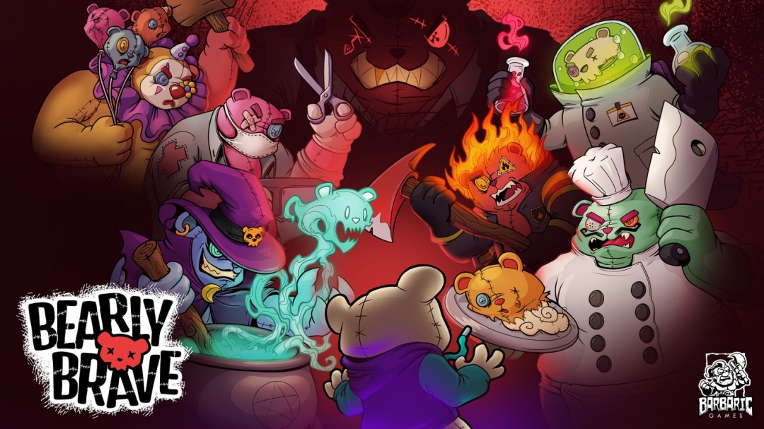 卡牌构筑游戏《Bearly Brave》Steam页面公布，年内发售！