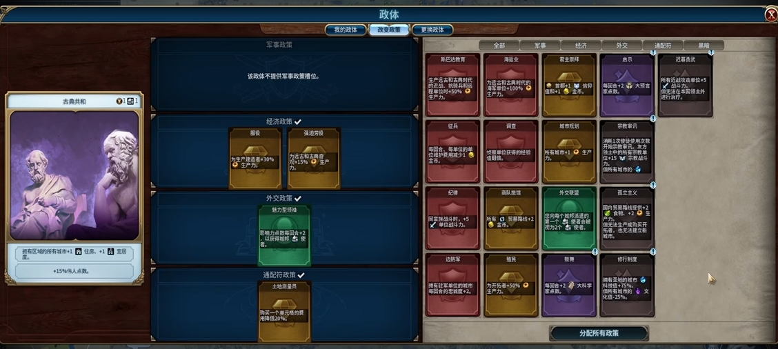 文明6巴比伦黄金时代选什么
