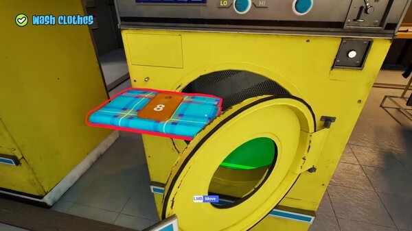 洗衣店幌子假货铺经营游戏《洗衣店模拟器》Steam上线！