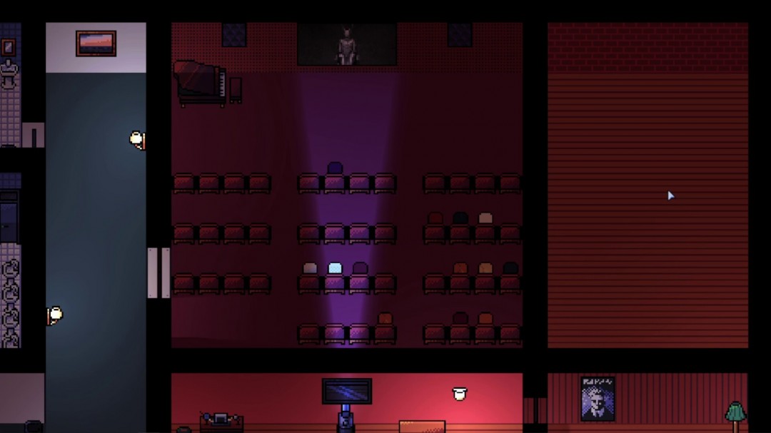 像素风影院管理游戏《Cinema Theater Tycoon》Steam页面公布，支持简中！