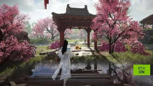 《永劫无间》全景光追和DLSS光线重建，画面提升！