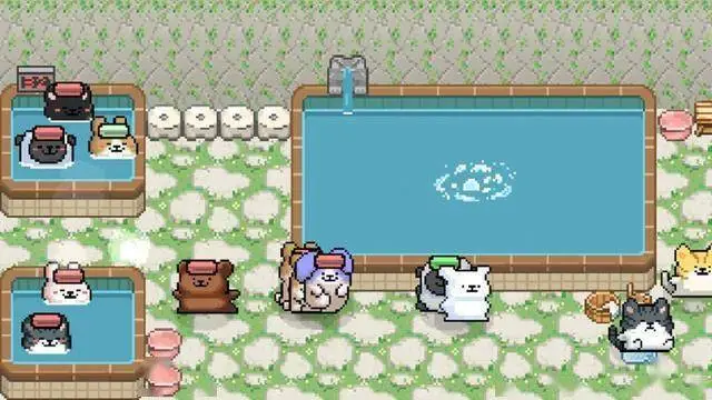 《动物温泉》Steam页面曝光！2025年，与萌宠共浴的休闲时光即将开启！
