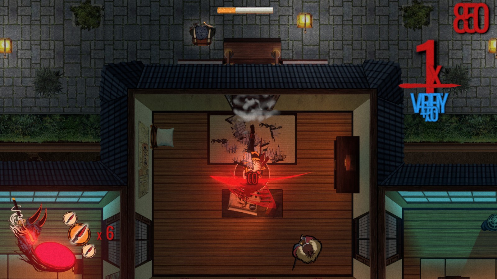 俯视角高速动作游戏《疯狂武士》Steam页面开放，明年发售！