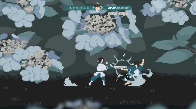 3月15日简短轻松的国风动作游戏《月白》Steam页面上线