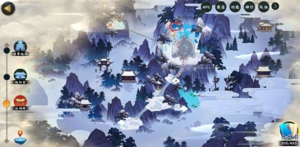 剑网3指尖江湖修为点位置大全：各门派修为点位置一览[视频][多图]