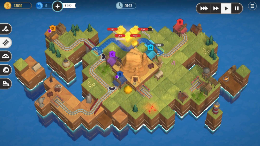 轨道策略解谜游戏《火车山谷3》Steam页面开放，发售日期待定！