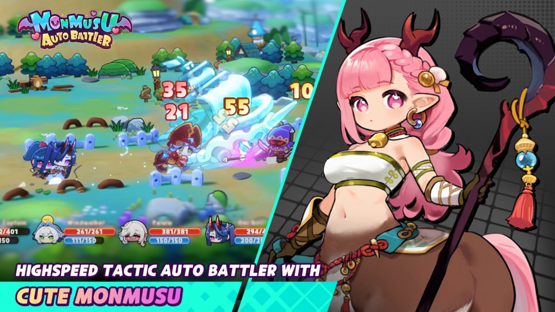 自走棋游戏《魔物少女自走棋》Steam页面，发售日期待定！