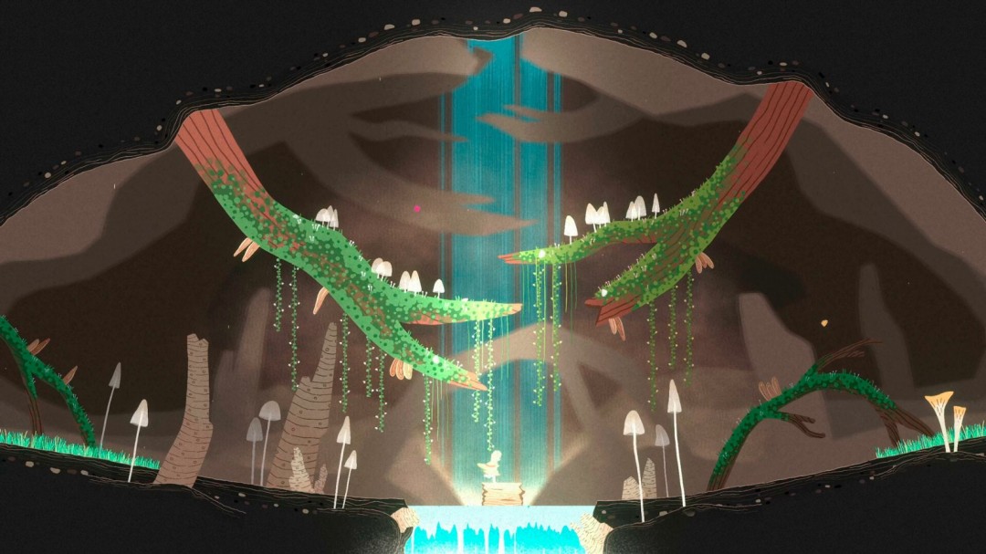 手绘2D解谜平台游戏《Oscuro Blossom's Glow》Steam页面开放，年内发售！