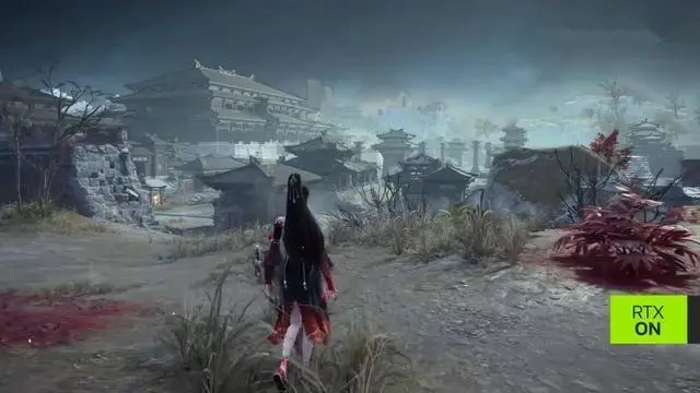 《永劫无间》全景光追和DLSS光线重建，画面提升！